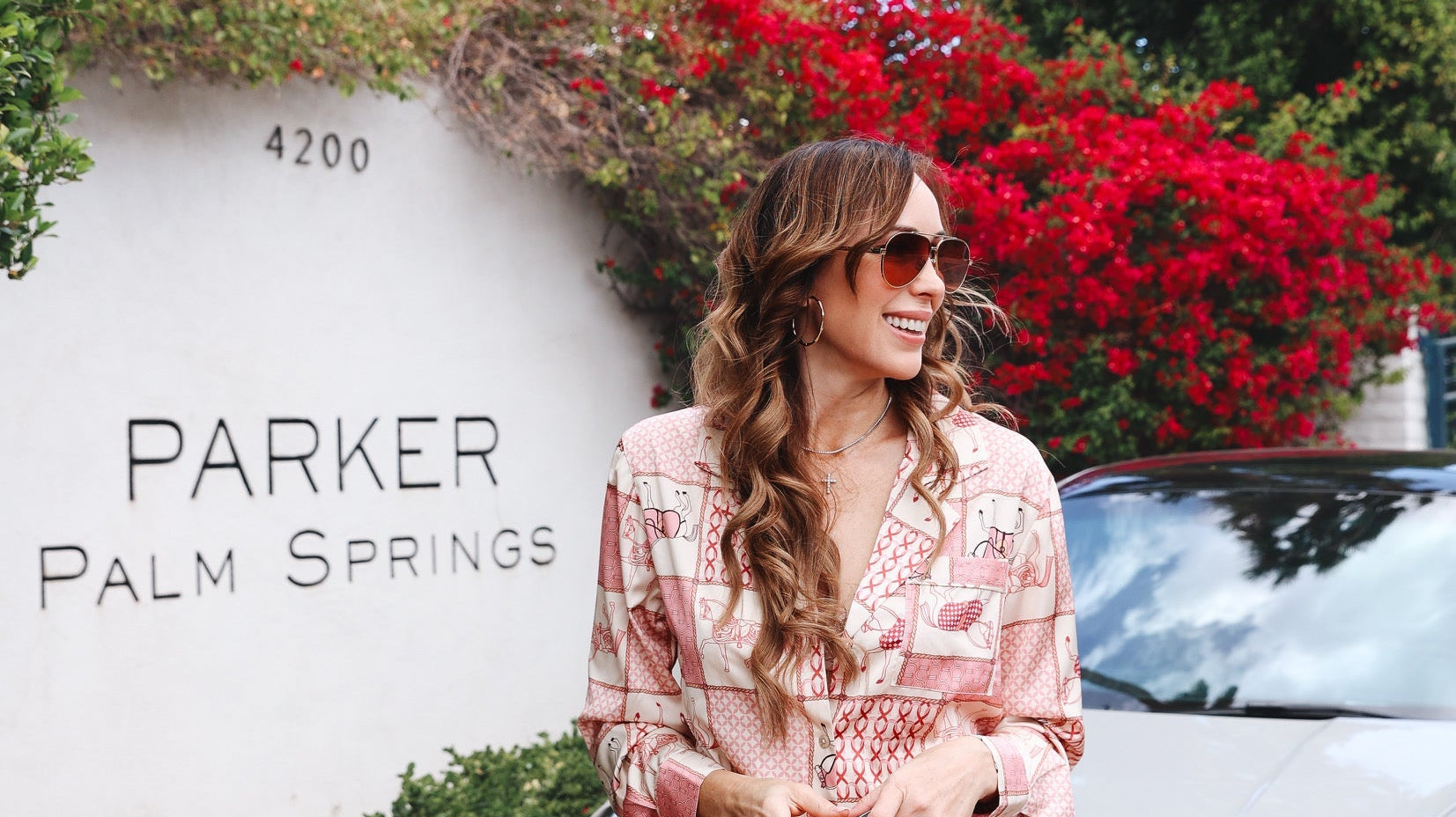 Chic Escapism: Ingrid Bonnor in Palm Springs with Porsche