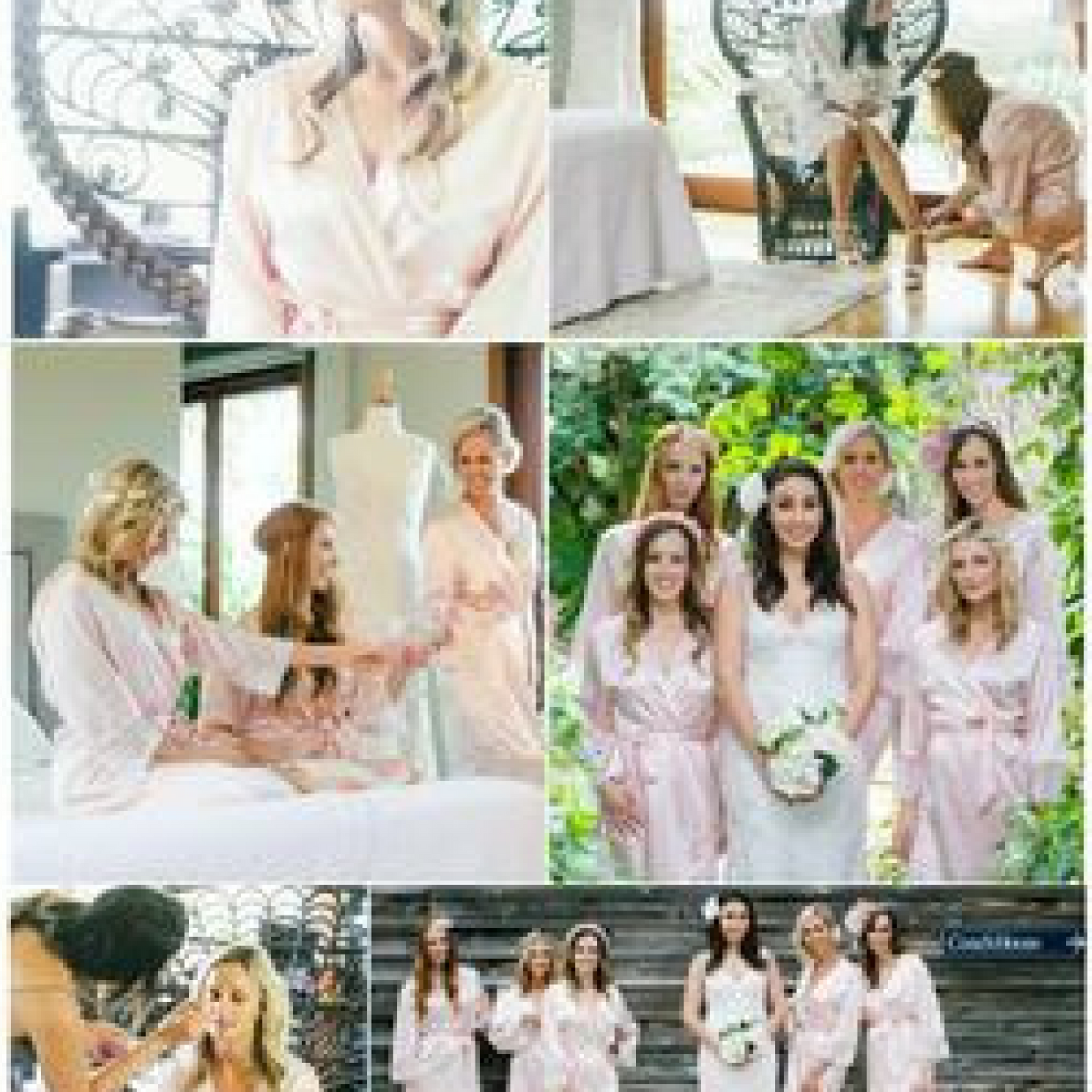 The Bridal Blog, Bride Australia: Cute wedding robes for the big day.