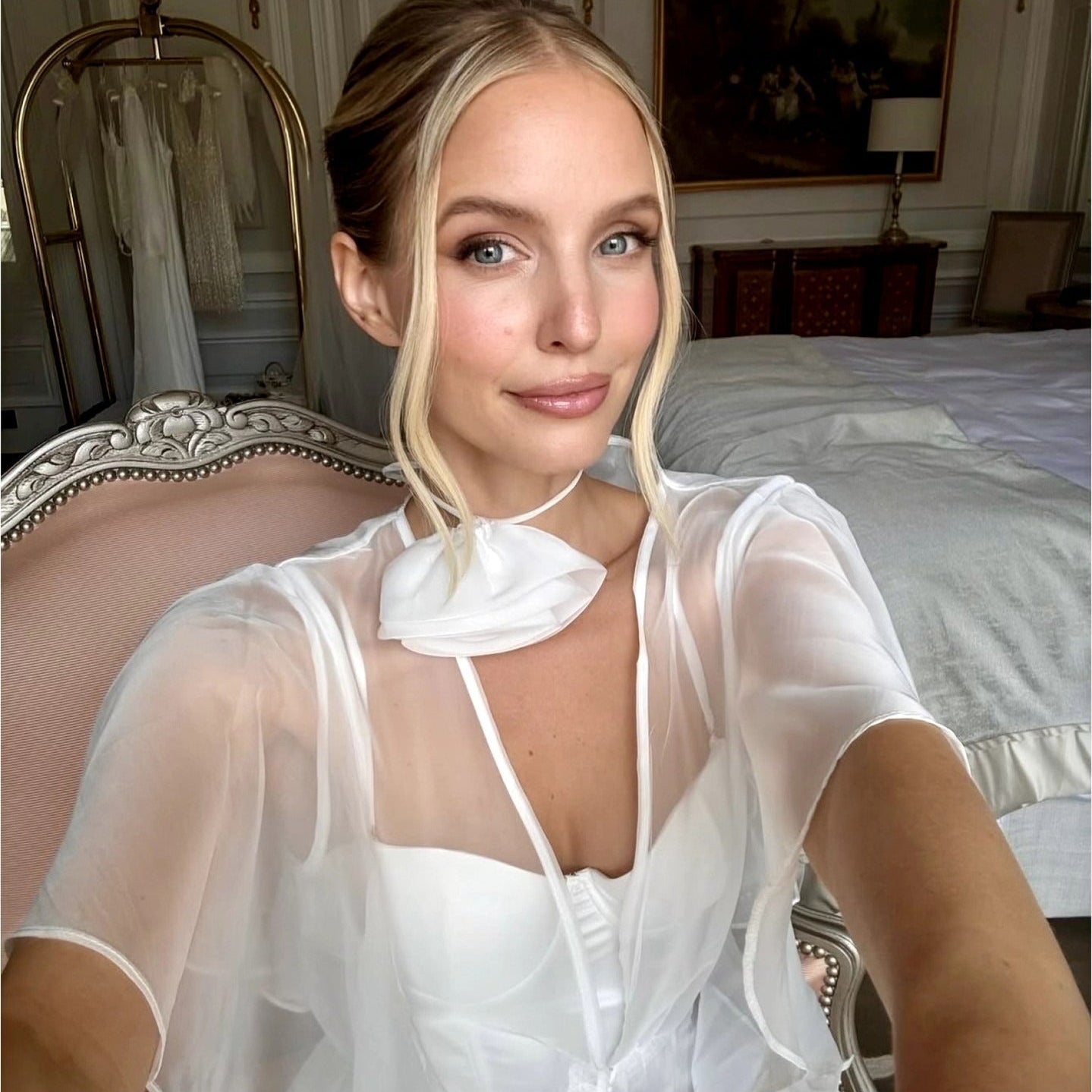 Leonie Hanne’s Pre Engagement Radiance in Homebodii