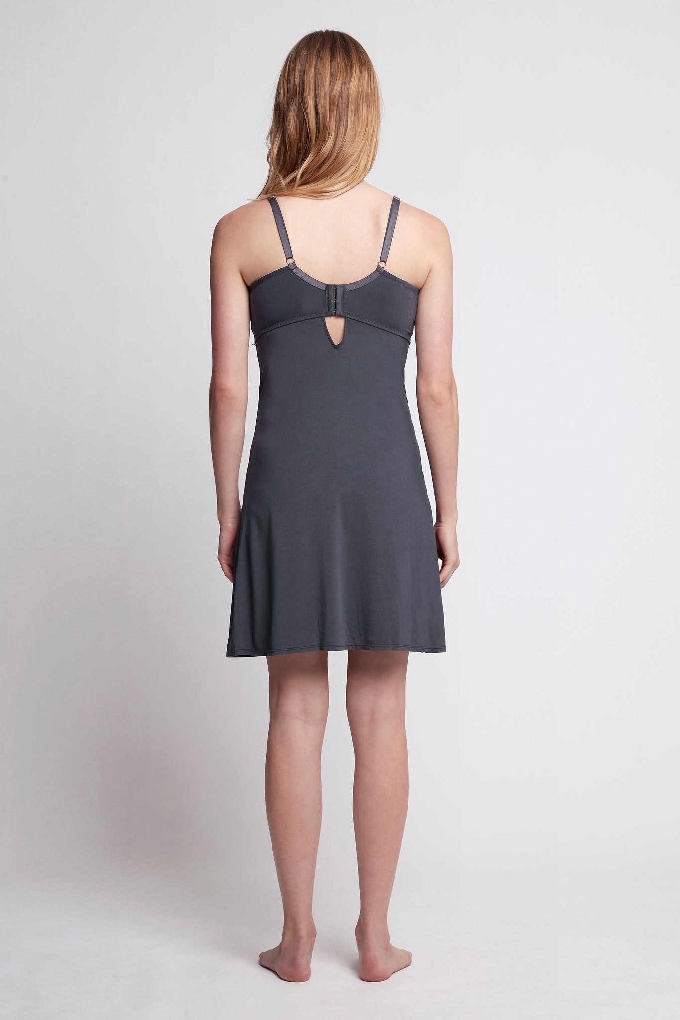 Mirabella Maternity Nightie Charcoal | Homebodii