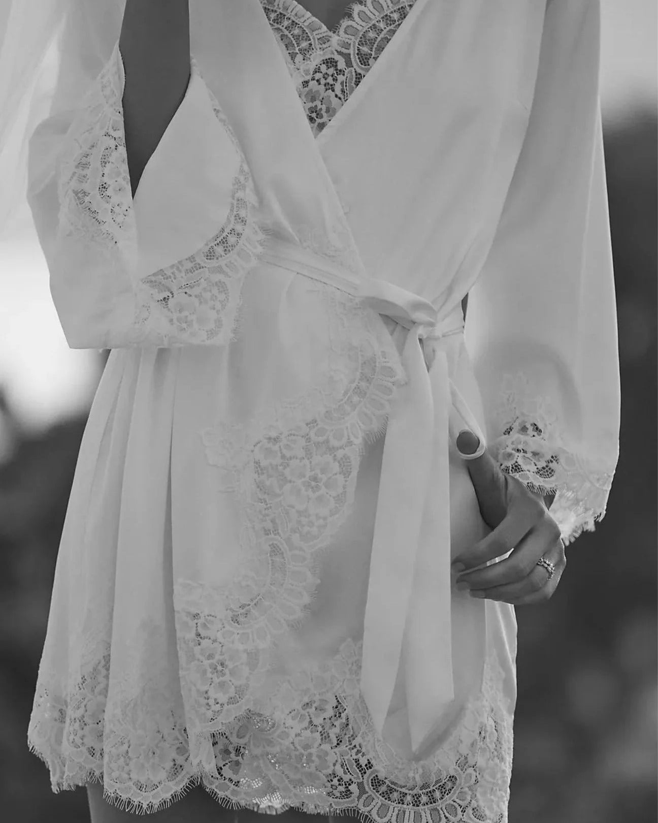 The World’s Most Beautiful Bridal Robes for Your Wedding Morning