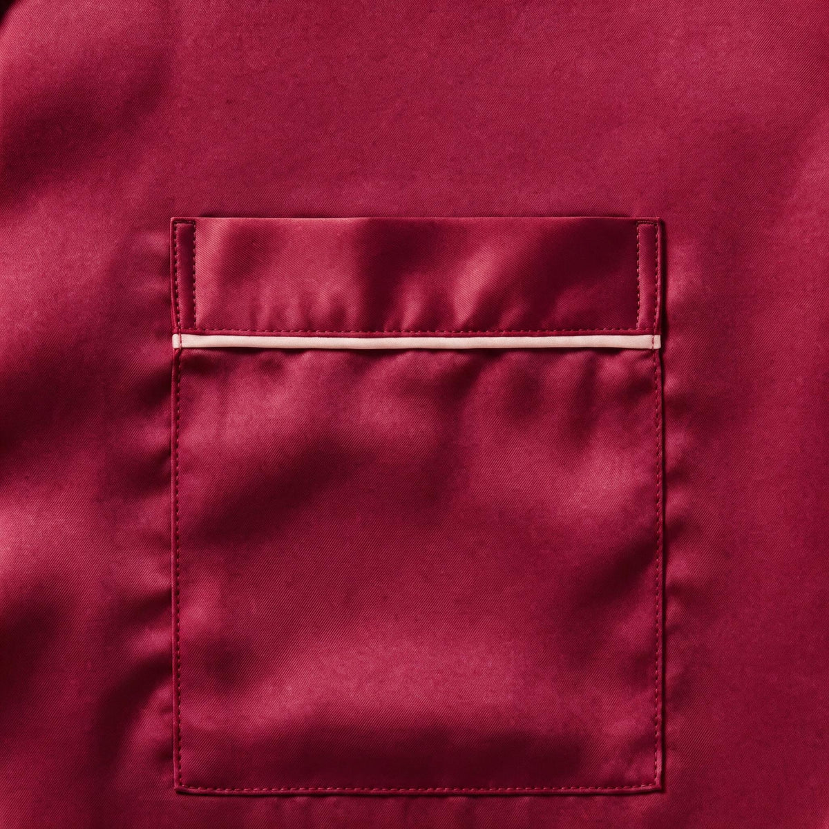 Grace Children's Pyjama Set - Burgundy with Rose
