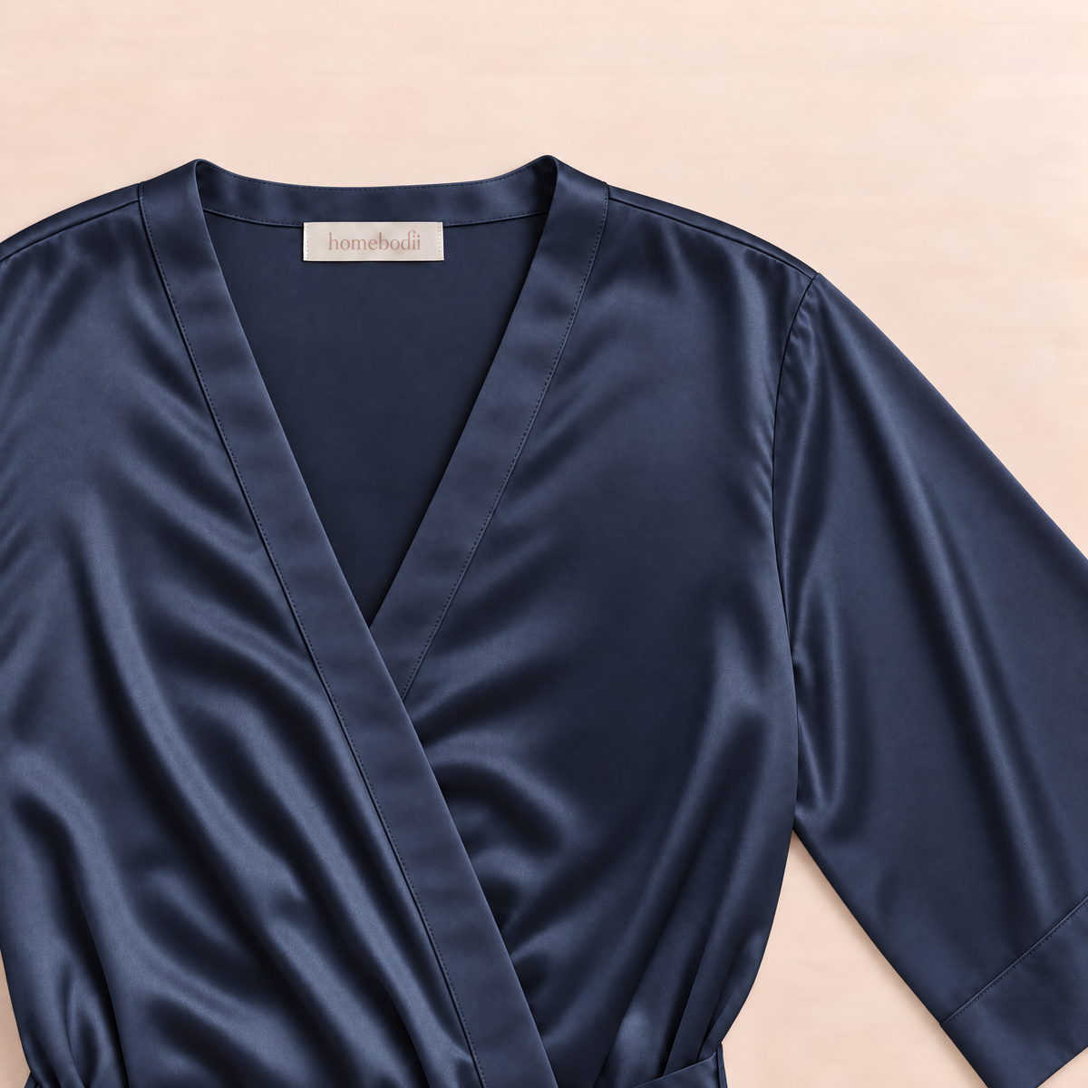 Jasmine Long Robe - Navy *Final Sale*