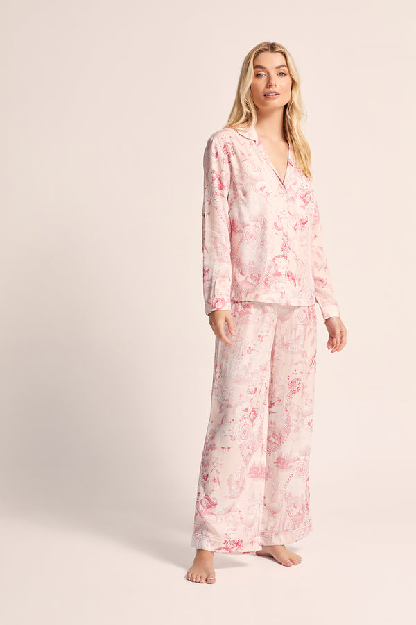 Camille Tencel™ Lounge Pyjama Set - Pink