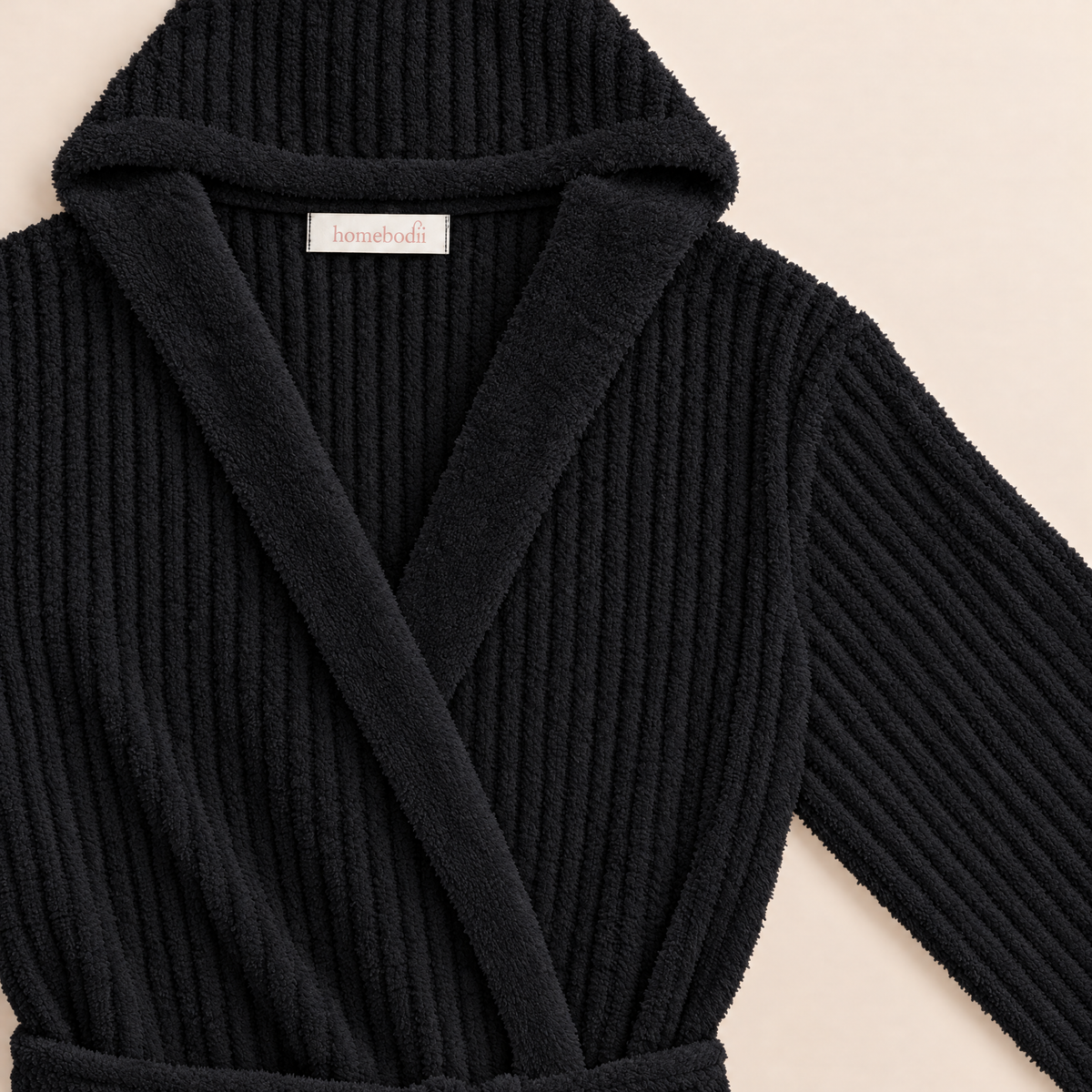 Ultimate Unisex Luxe Robe - Black