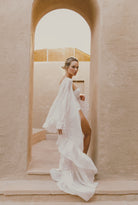 Gaylene Luxury Linen Bridal Robe | Homebodii