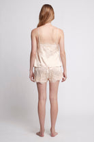 Olivia Luxury Satin Cami Set  Blush | Homebodii