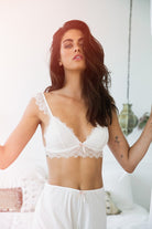 Petra Bralette White | Homebodii