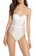 Ingrid Bodysuit White | Homebodii
